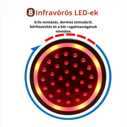 Ultrahangos testkontúrozó készülék, infravörös fűtés